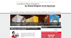 Desktop Screenshot of lesbonsplansdavignon.com